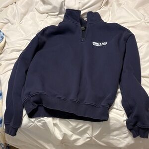 White Fox Boutique Navy Pullover